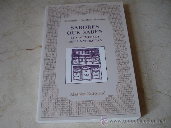 Libros: ALEJANDRO ARRIBAS - SABORES QUE SABEN - Foto 1