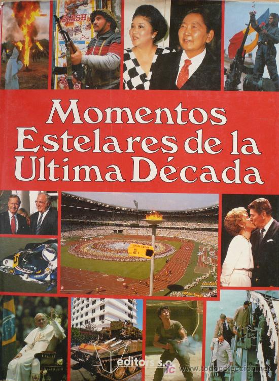 Libros: MOMENTOS ESTELARES DE LA ULTIMA D&Eacute;CADA / (REF:1628-01) - Foto 1