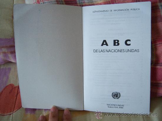 Libros: ABC DE LAS NACIONES UNIDAS - Foto 3