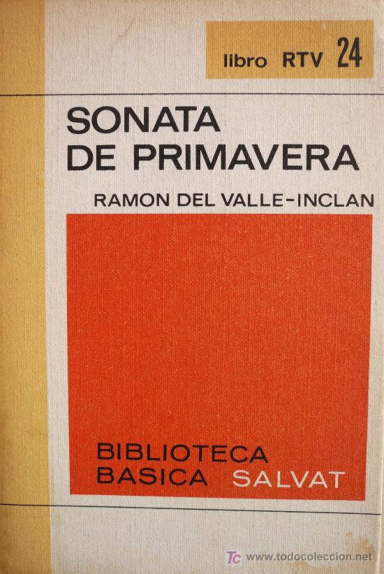 Libros: RAMON DEL VALLE INCL&Aacute;N / SONATA DE PRIMAVERA / (REF:1757-01) - Foto 1