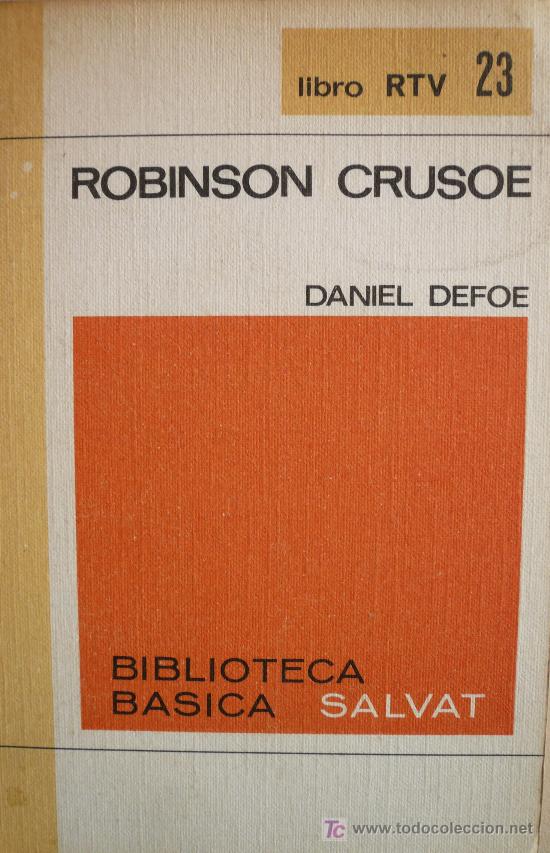 Libros: DANIEL DEFOE / ROBINSON CRUSOE  / (REF:1759-01) - Foto 1