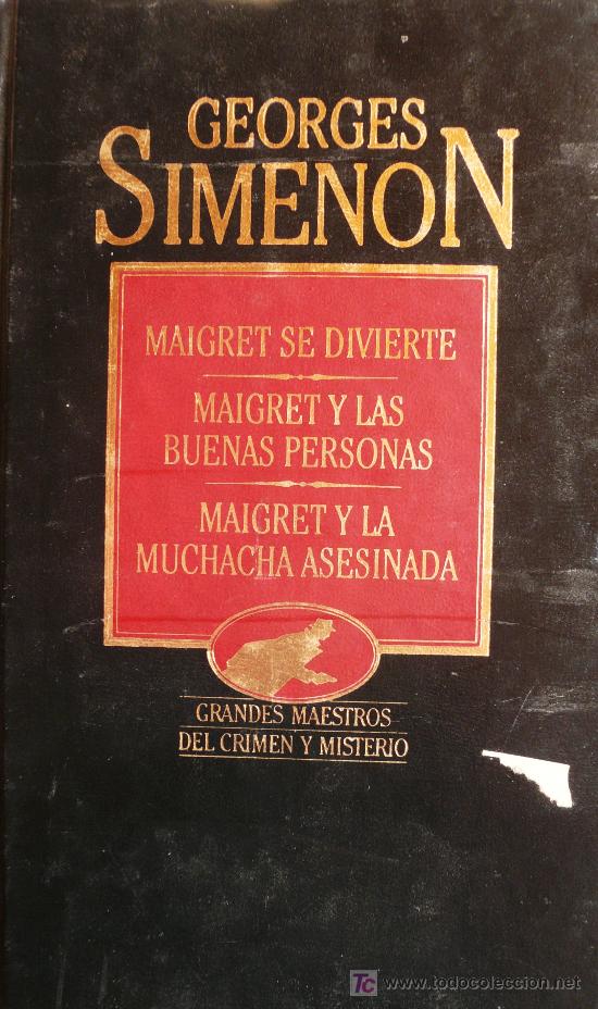Libros: GEORGES SIMENON / TRES NOVELAS DE MAIGRET / (REF:1768-01) - Foto 1