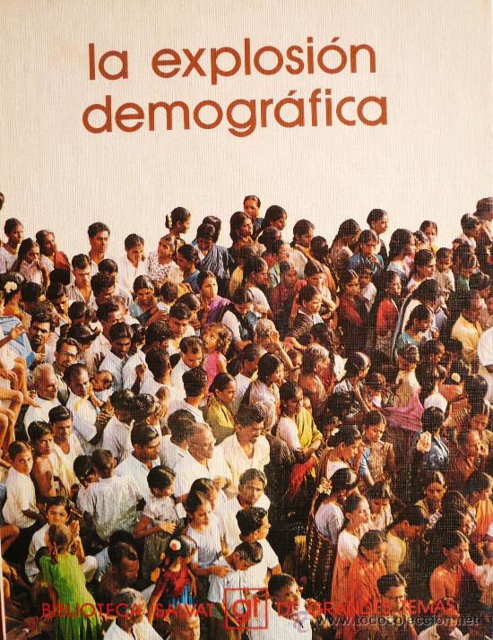 Libros: LA EXPLOSI&Oacute;N DEMOGR&Aacute;FICA / GRANDES TEMAS N&ordm; 15 - Foto 1
