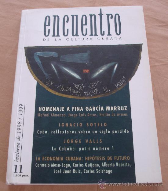 Libros: REVISTA ENCUENTRO DE LA CULTURA CUBANA - HOMENAJE A FINA GARCIA MARRUZ - INVIERNO 1998/1999.