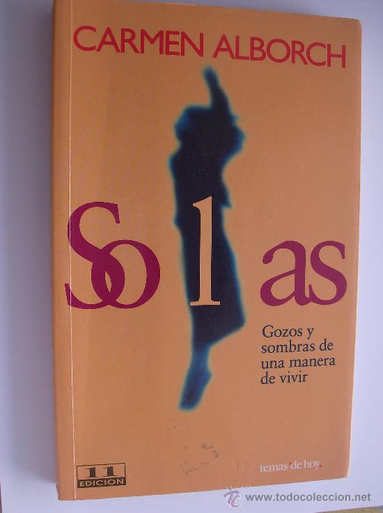 Libros: LIBRO  SOLAS POR CARMEN ALBORCH - Foto 1