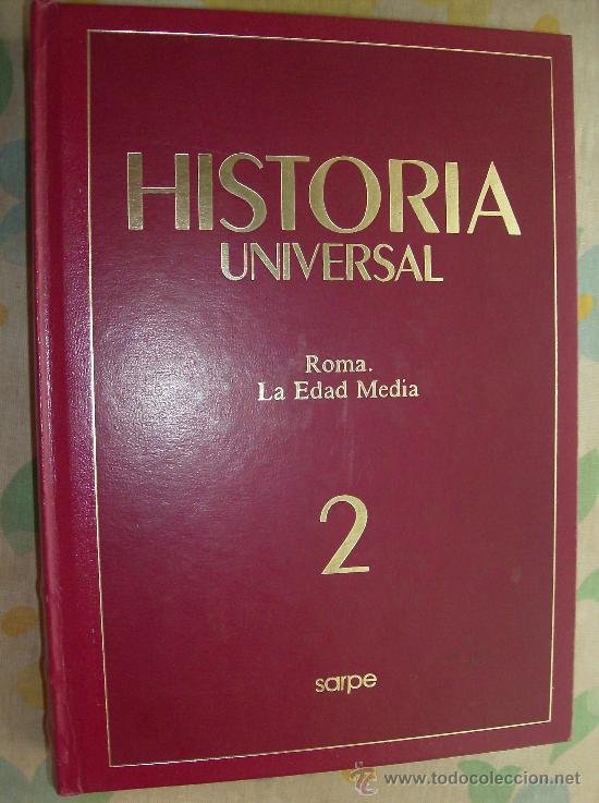 Libros: LIBRO  HISTORIA UNIVERSAL  ROMA EDAD MEDIA - Foto 1