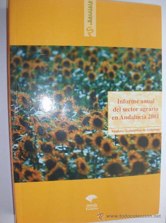 Libros: LIBRO  ANUARIO 2001 SECTOR AGRICOLA DE ANDALUCIA - Foto 1