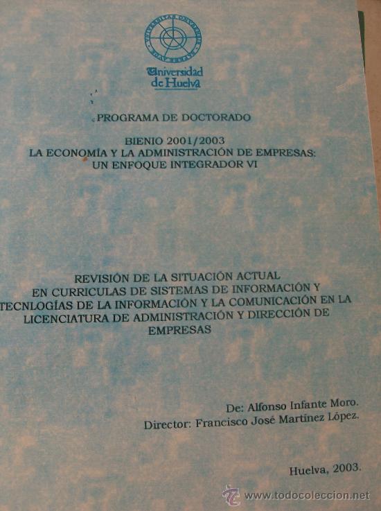 Libros: LIBRO UNIVERSIDAD DE HUELVA EONOMICAS - Foto 1
