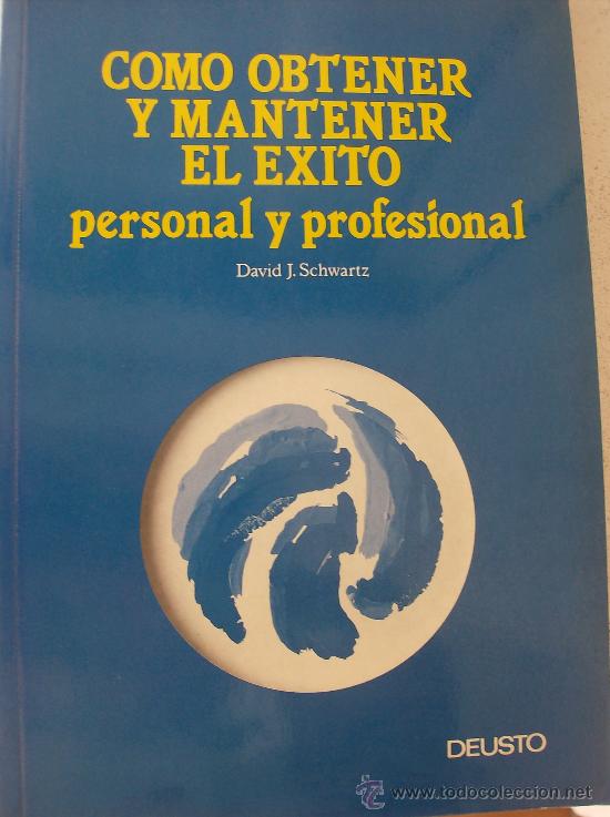Libros: LIBRO COMO OBTENER Y MANTENER EL EXITO PERSONAL Y PROFESIONAL - Foto 1