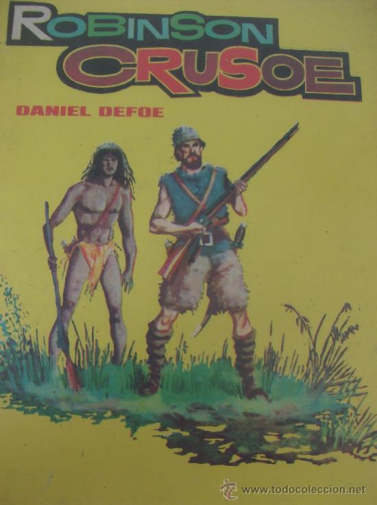 Libros: LIBRO  ROBINSON CRUSOE  POR DANIEL DEFOE - Foto 1