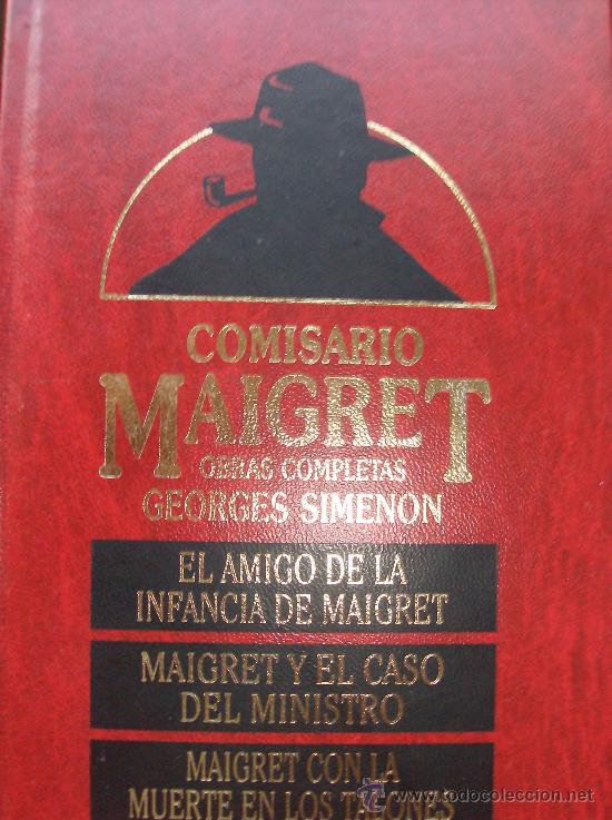 Libros: LIBRO  COMISARIO  MAIGRET   POR  GEORGES  SIMENON - Foto 1