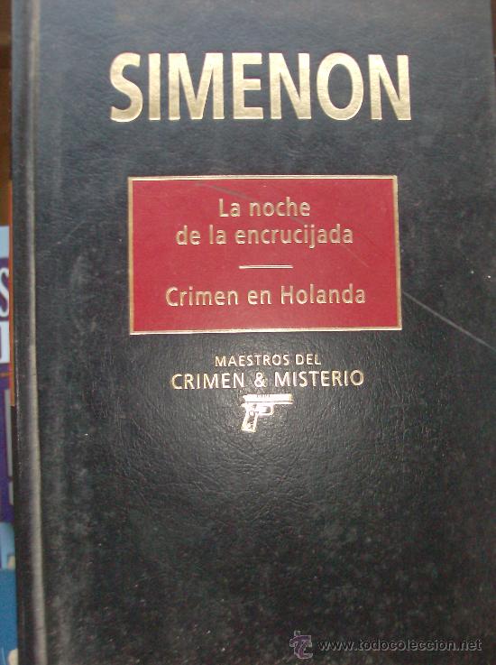 Libros: LIBRO  MAESTROS DEL CRIMEN DE MISTERIO  SIMENON - Foto 1