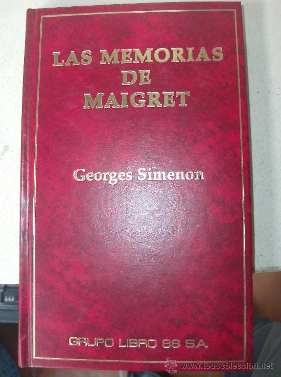 Libros: LIBRO  LAS MEMORIAS DE MAIGRET - Foto 1