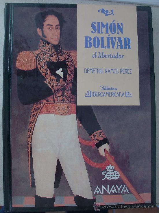 Libros: LIBRO BIBLIOTECA  IBEROAMERICANA,  TITULO  SIMON BOLIVAR
