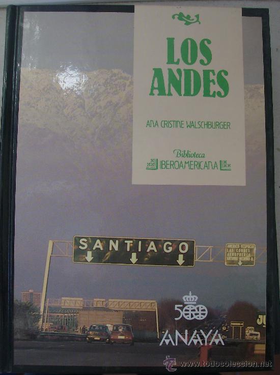 Libros: LIBRO BIBLIOTECA IBEROAMERICANA, TITULO  LOS ANDES - Foto 1