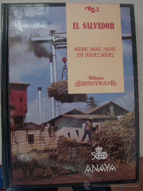 Libros: LIBRO BIBLIOTECA IBEROAMERICANA, TITULO   EL SALVADOR - Foto 1