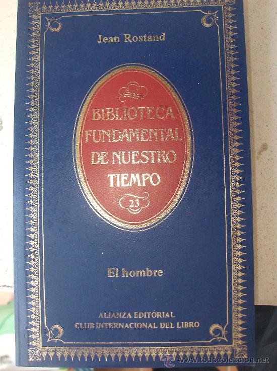 Libros: LIBRO  EL HOMBRE   POR  JEAN ROSTAND - Foto 1