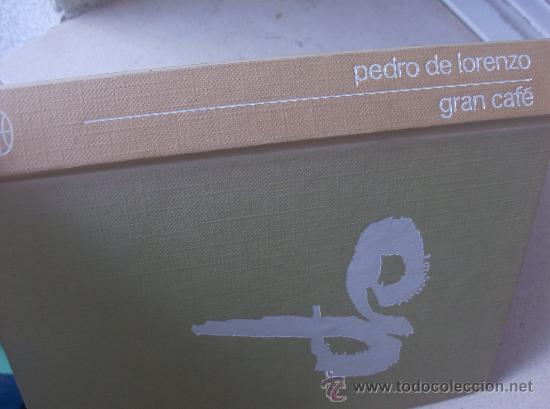 Libros: LIBRO  GRAN CAFE  POR PEDRO  DE LORENZO - Foto 1