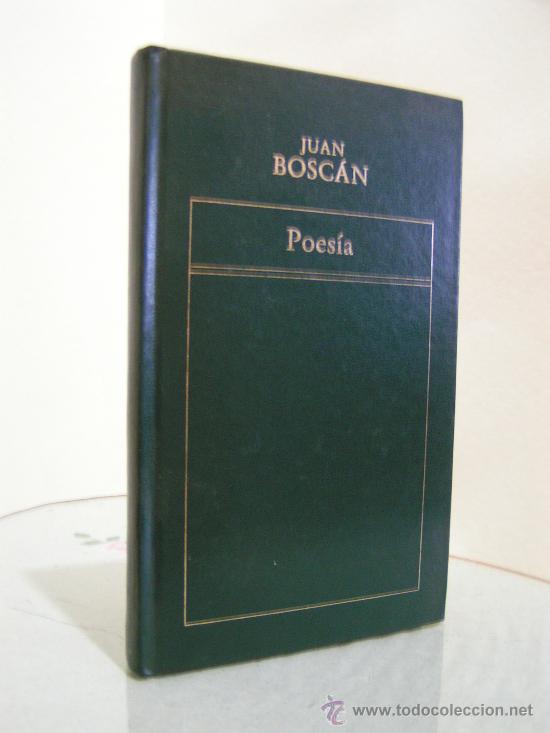 Libros: LIBRO - POESIA - JUAN BOSCAN - 1983 - Foto 1