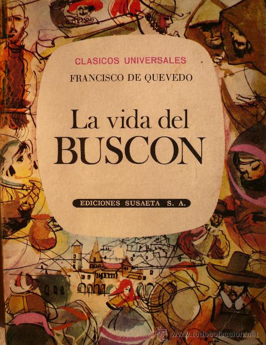 Libros: FRANCISCO DE QUEVEDO / LA VIDA DEL BUSC&Oacute;N (D-278) - Foto 1