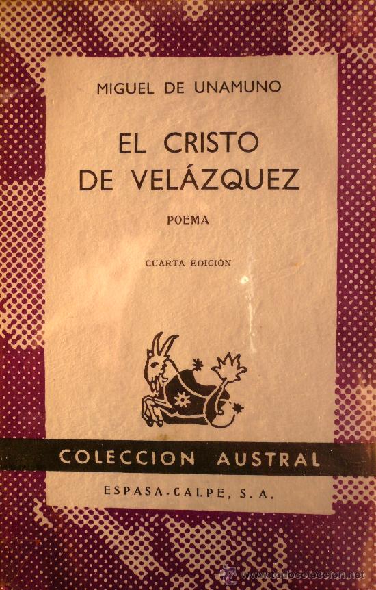 Libros: MIGUEL DE UNAMUNO / EL CRISTO DE VEL&Aacute;ZQUEZ (D-1068) - Foto 1