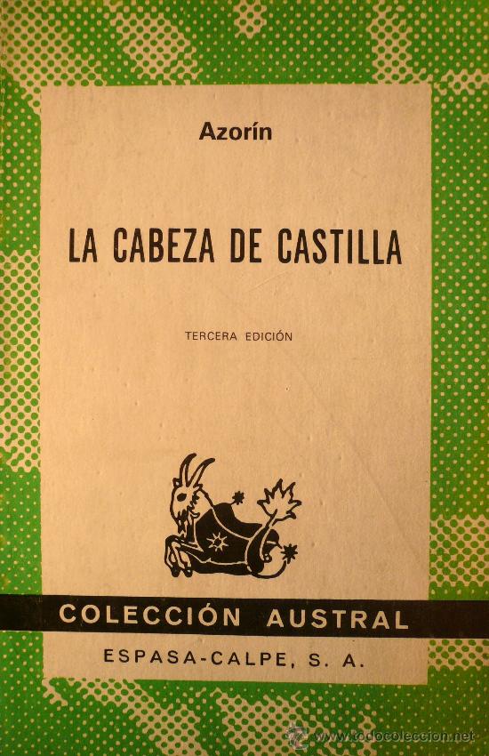 Libros: AZOR&Iacute;N / LA CABEZA DE CASTILLA (D-1071) - Foto 1