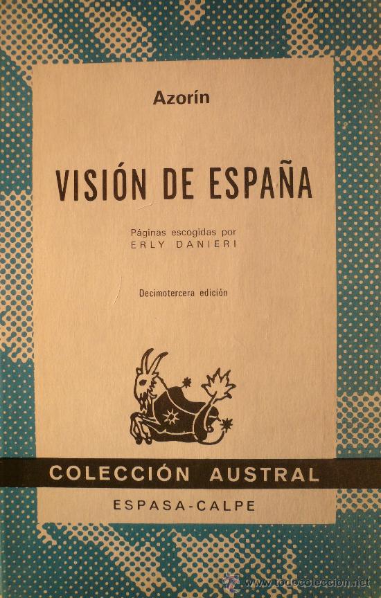 Libros: AZOR&Iacute;N / VISI&Oacute;N DE ESPA&Ntilde;A (D-1073) - Foto 1