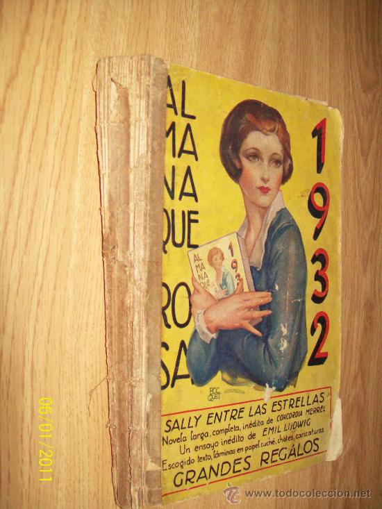 Libros: ALMANAQUE ROSA 1932 - ED JUVENTUD - Foto 1
