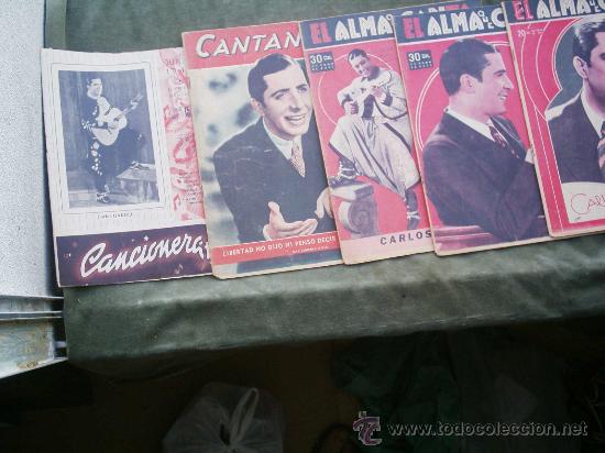 Libros: Tango,Carlos Gardel cancioneros del rey del tango. - Foto 1