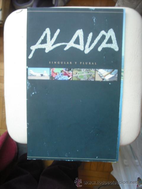 Libros: ALAVA - SINGULAR Y PRURAL - FOLLETO INFORMATIVO - Foto 1