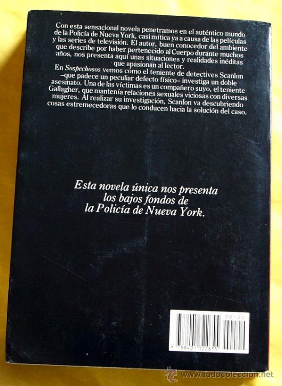 Libros: SOSPECHOSOS - WILLIAM J. CAUNITZ - Foto 2