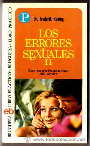 Libros: Libros  (Bruguera Libro Practico) (Los Errores Sexuales 2) - Foto 1