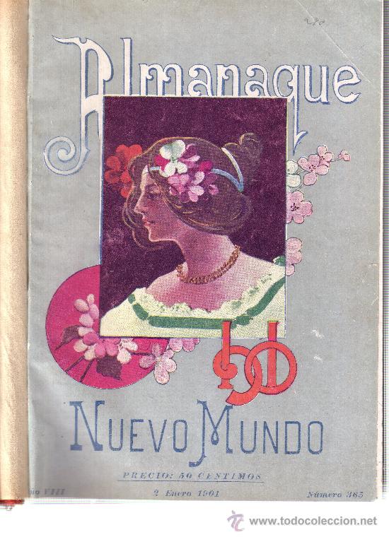 Libros: ALMANAQUE NUEVO MUNDO A&Ntilde;O 1901 - Foto 2