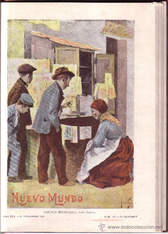 Libros: ALMANAQUE NUEVO MUNDO A&Ntilde;O 1901 - Foto 3