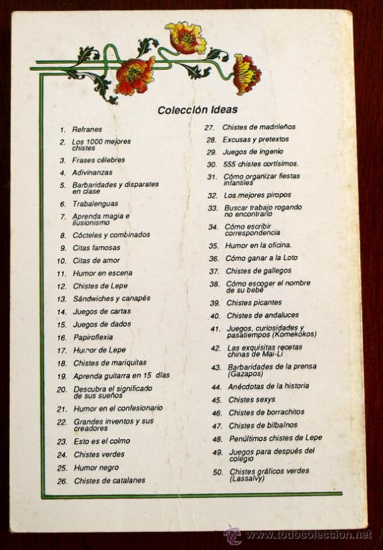 Libros: COLECCION IDEAS - N&ordm; 1 - REFRANES - - Foto 2