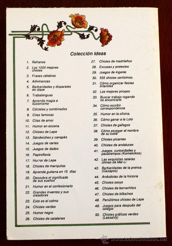 Libros: COLECCION IDEAS - N&ordm; 4 - ADIVINANZAS - - Foto 2