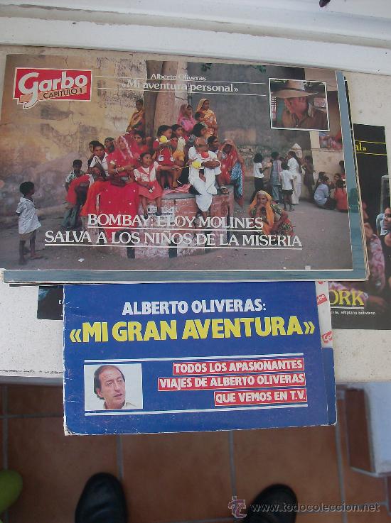 books: LIBRO MI GRAN AVENTURA  REVISTA GARBO POR ALBERTO OLIVERAS