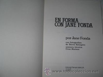 Libros: EN FORMA CON JANE FONDA, ED. TIEMPO LIBRE, 1983 - Foto 2