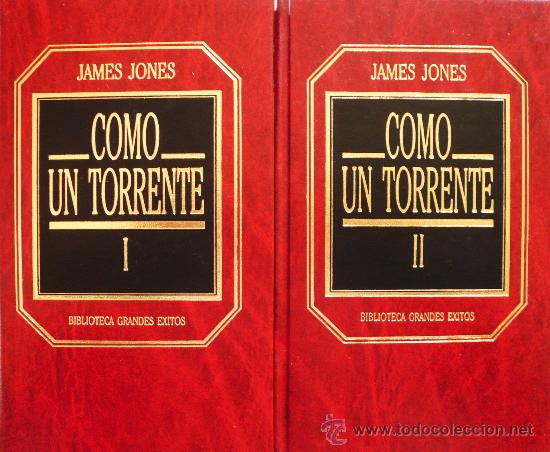 Libros: JAMES JONES / COMO UN TORRENTE (DOS TOMOS)  / (REF: 1980-X) - Foto 1