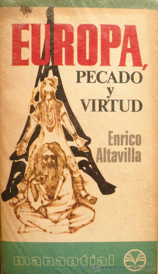 Libros: ENRICO ALTAVILLA / EUROPA, PECADO Y VIRTUD / (Ref: 2091-X) - Foto 1