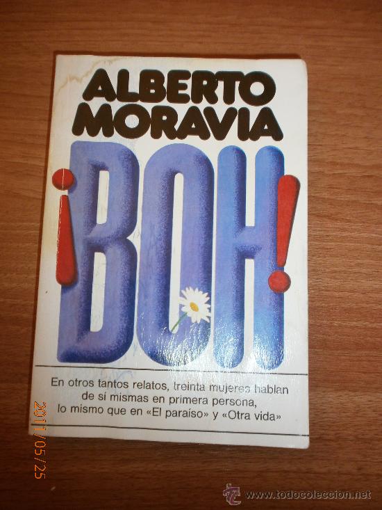 Libros: LIBRO -BOH - ALBERTO MORAVIA . - Foto 1