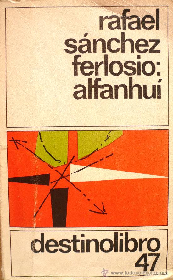Libros: RAFAEL SANCHEZ FERLOSIO / ALFANHU&Iacute; / (Ref 2189-X) - Foto 1
