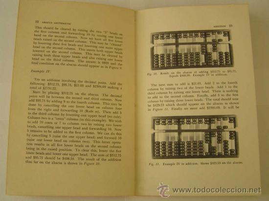 Libros: LIBRO SOBRE EL MANEJO ABACO ABACUS ARITHMETIC - Foto 4