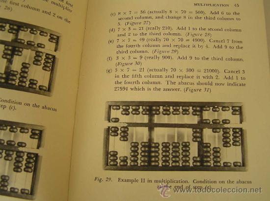 Libros: LIBRO SOBRE EL MANEJO ABACO ABACUS ARITHMETIC - Foto 6