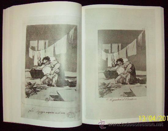 Libros: GOYA , LOS CAPRICHOS - DIBUJOS Y AGUAFUERTES - 1994 - Foto 2