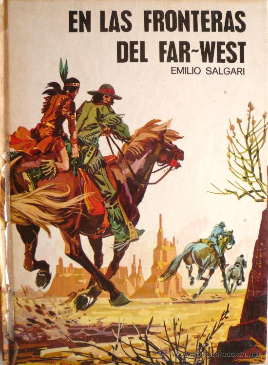 Libros: EMILIO SALGARI / EN LAS FRONTERAS DEL FAR-WEST - Foto 1