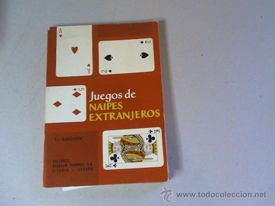 Libros: Juegos de naipes extranjeros - Foto 1
