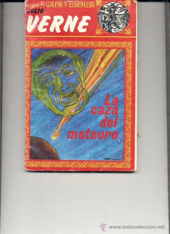 Libros: JULIO VERNE LA CAZA DEL METEORO coleccion a capa y espada - Foto 1