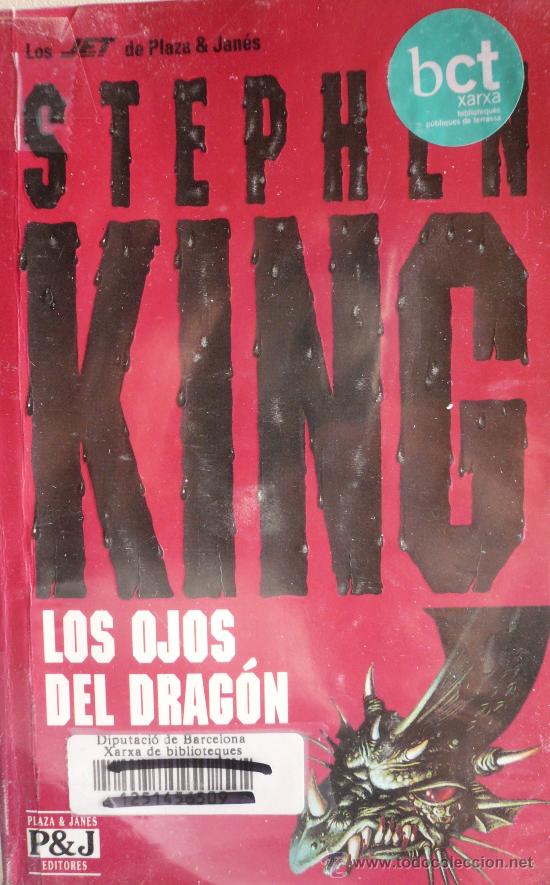 Libros: STEPHEN KING / LOS OJOS DEL DRAG&Oacute;N (REF:2242-X) - Foto 1