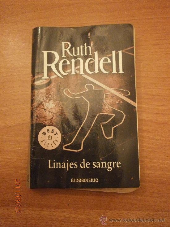 Libros: RUTH RENDELL - LINAJES DE SANGRE--DE BOLSILLO- - Foto 1
